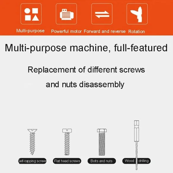 🔧 47-in-1 Precision Screwdriver & Mini Drill Kit